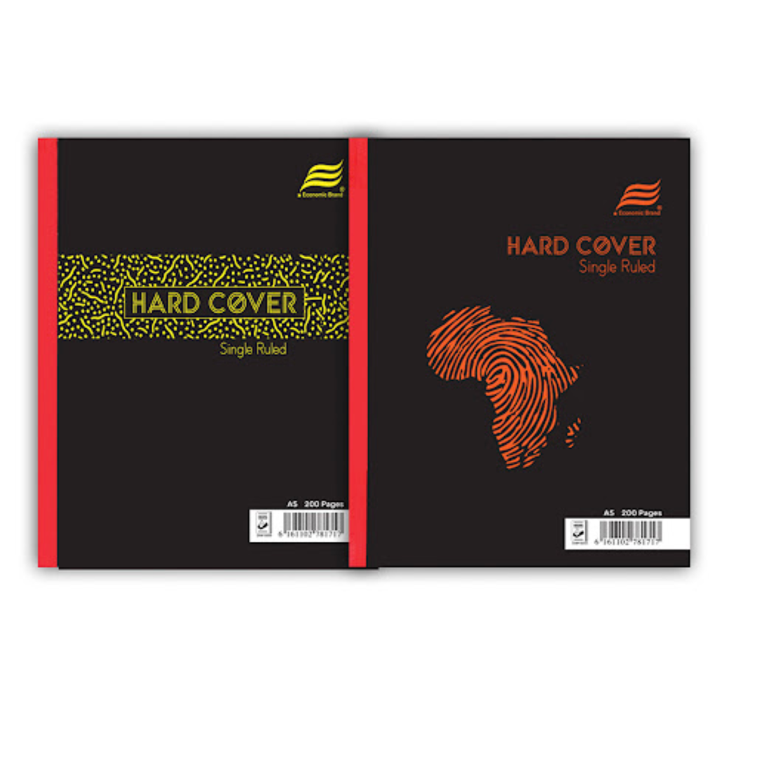 ECONOMIC HARDCOVER A5 200PG BANK
